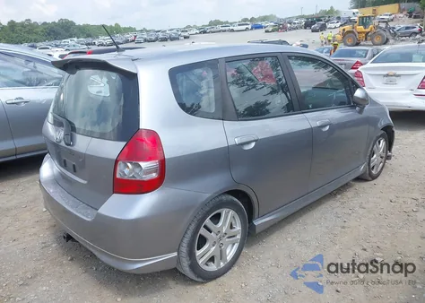 2007 Honda Fit Sport from USA, damaged, VIN JHMGD38667S035488